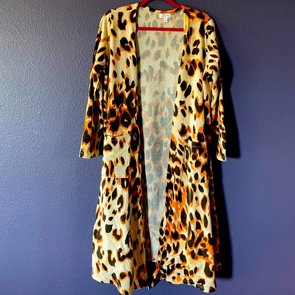 COPY - Lularoe leopard Sarah cardigan